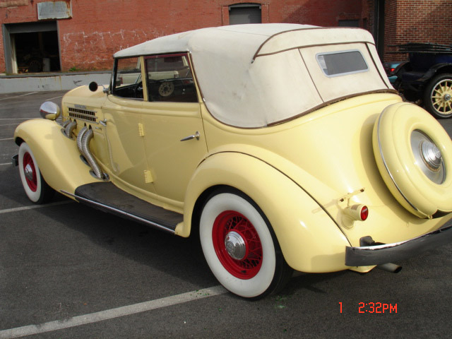 1935 Auburn Model 8-851 Supercharged Phaeton